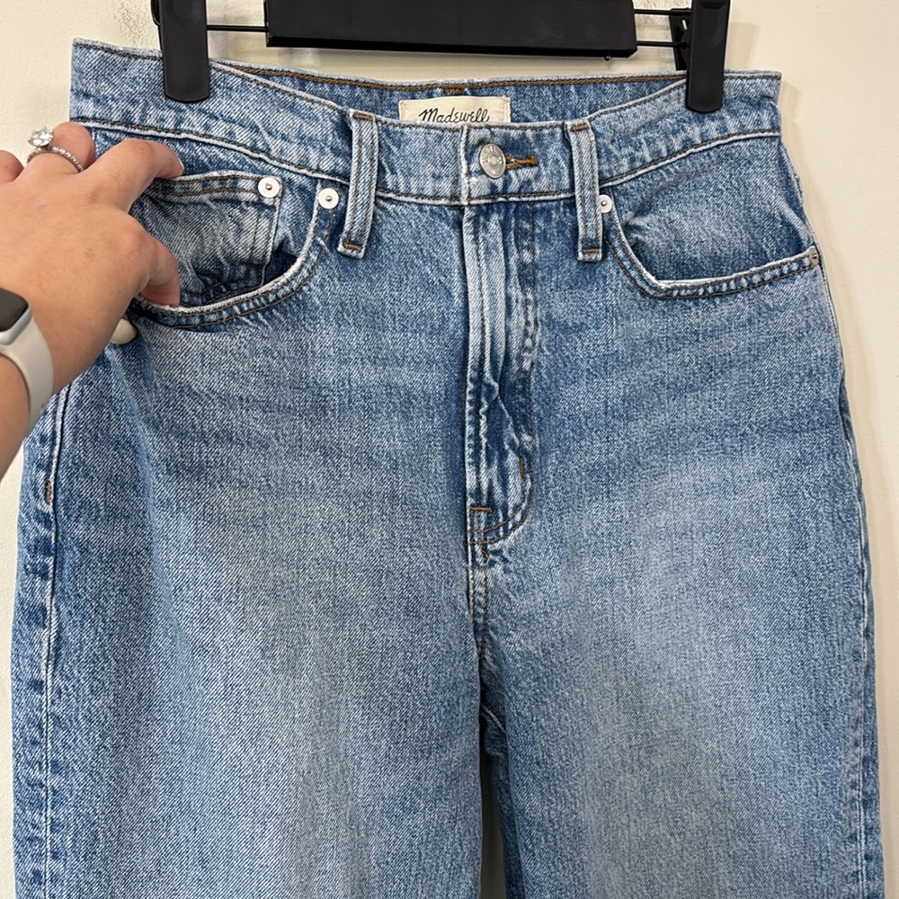 Madewell The Perfect Vintage Straight Jean Ferman Wash Size 26 - Picture 5 of 12